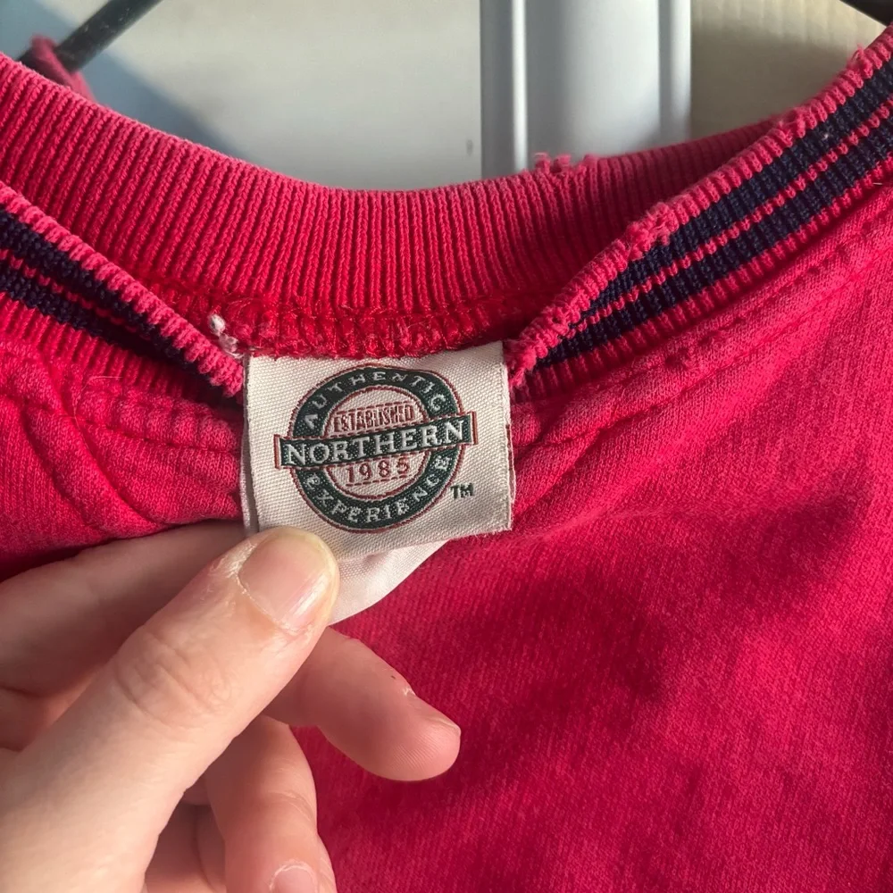 Red Northern Authentic Sweatshirt - Picture 2 of 5